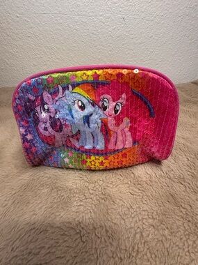 My Little Pony Accessory Pink Rainbow Stars Pouch